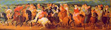  Stothard's depiction of the Canterbury Pilgrims